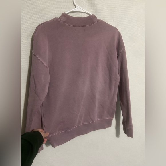 Madewell Garment-Dyed (Re)sourced Cotton Studio Mockneck Sweatshirt - Picture 8 of 9